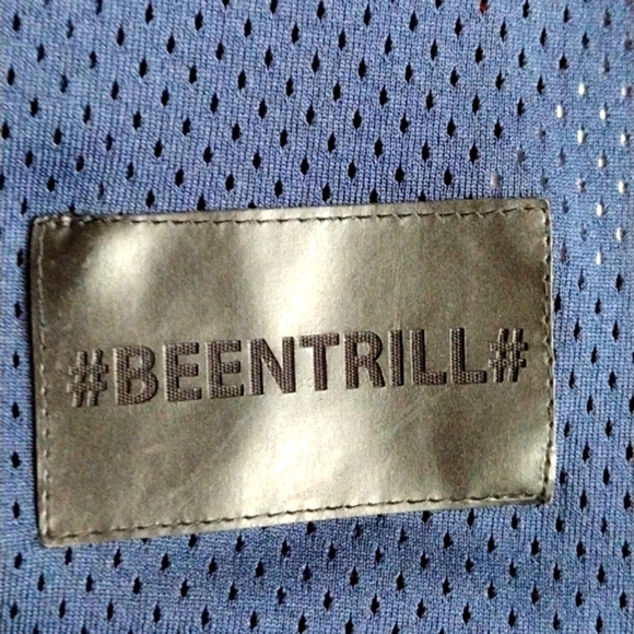 Been Trill #13# blue mesh 000 Jersey - Picture 5 of 11